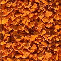 Grano de caucho EPDM Sun Orange (FLOR201)